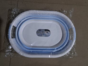 Uşaqlar üçün digər mallar: Slikon vannalar. Turkiyə istehsali paltar sebeti kimi de istifade — 7