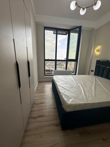 квартир кызыл аскер: 1 бөлмө, 46 кв. м, Элитка, 10 кабат
