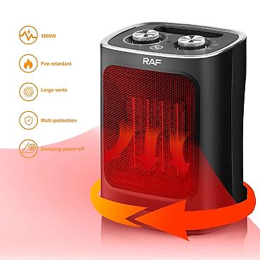 elektro kamin: Qızdırıcı RAF 1188B Qara 1800W 20m² . 🆕Bütün məhsularımız Yenidir və — 3