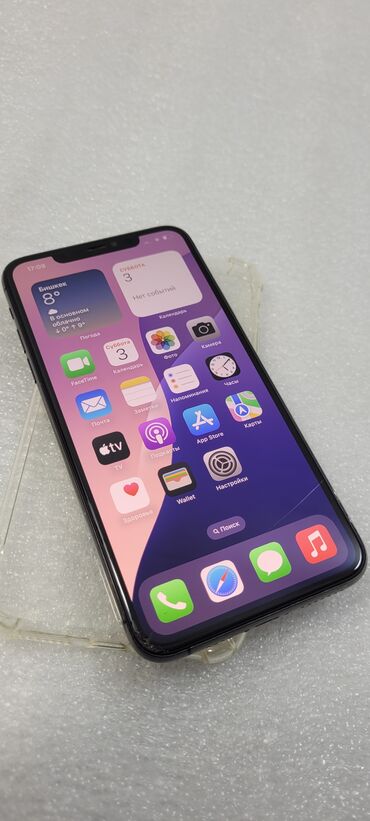 Apple iPhone: IPhone 11 Pro Max, Б/у, 64 ГБ, Черный, Чехол, 79 % — 4