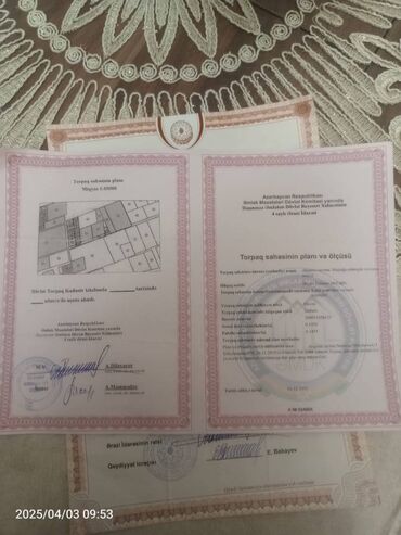 Torpaq sahələrinin satışı: 14 sot, Kənd təsərrüfatı, Mülkiyyətçi, Bələdiyyə — 2