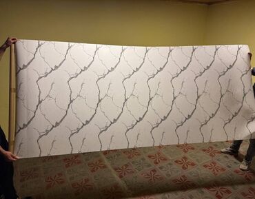 Digər tikinti materialları: PVC Divar Panelləri -1.20*2.80 ölçüsündə 2.5 mm qalınlığında arxası — 5