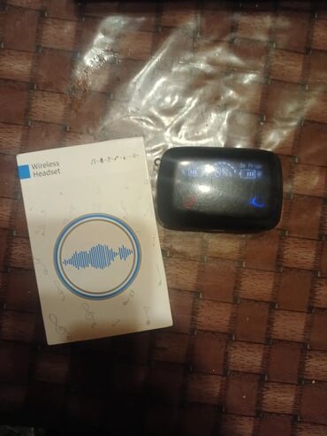 Qulaqcıqlar: Simsiz (Bluetooth) Qulaqcıqlar, rəng - Qara
