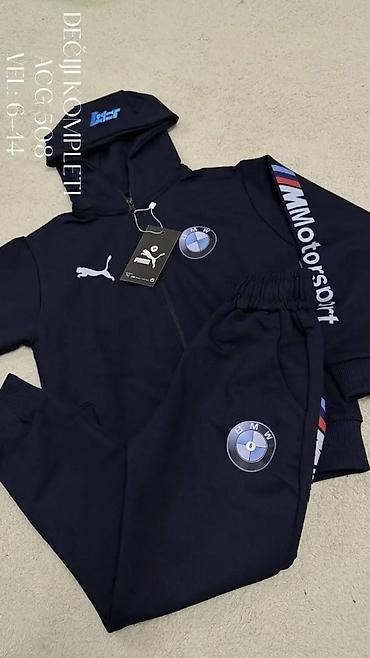 papuce elegantne: Dečiji komplet ACG 508 – BMW M Motorsport x Puma stil - Set sadrži — 6