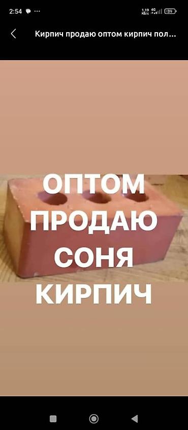 Строительный кирпич: Кирпич «Соня» — оптом - Формат: пустотелый, с круглыми сквозными — 5