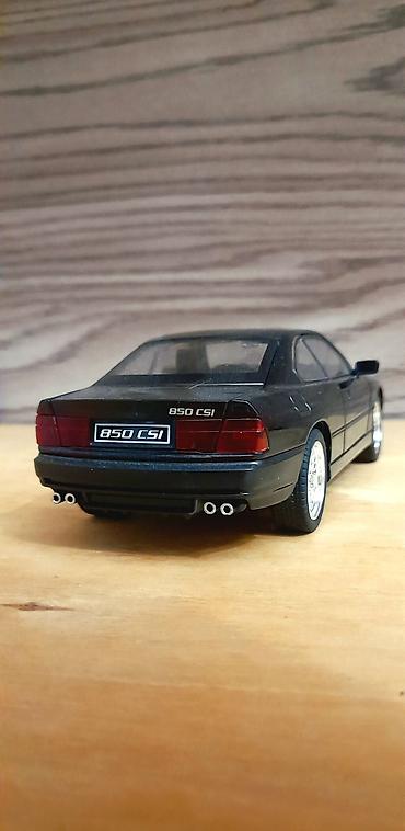 BMW 850 CSi 1/24 miqyaslı model avtomobil - Korpus: qara rəngli kupe lalafo.az -da — 4 BMW 850 CSi 1/24 miqyaslı model avtomobil - Korpus: qara rəngli kupe — 4