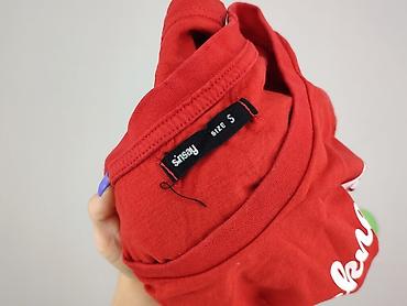 dzik bluzki: Sinsay, T-shirt damski, rozmiar S — 4