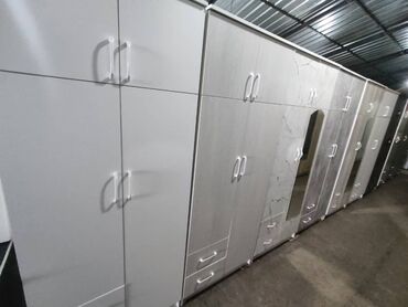 Шифоньеры: Шифоньер, Новый, Прямой, цвет - Белый, ЛДСП — 11