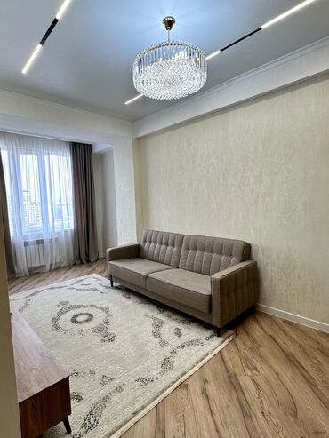 1 комнатная квартира без мебели: 1 комната, 40 м², Элитка, 12 этаж