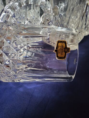 Čaše: Solje univerzalne,kristal,led kristal Zajecar. 70te. Solje su — 14