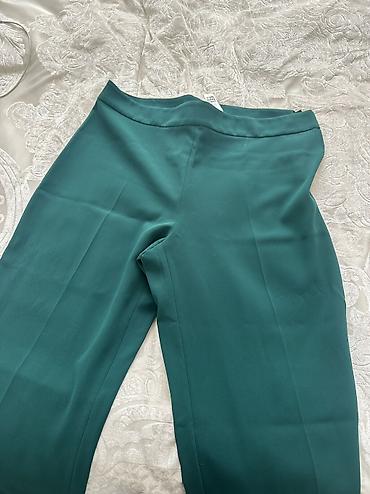 2021 şalvar modelleri: Şalvar, Zara, XL, rəng - Yaşıl — 1