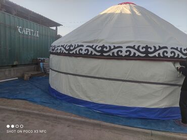 Продажа юрт: Продажа юрты, Каркас Металлический, 75 баш, Диаметр: 5.5 метров — 2