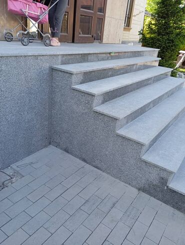 Фасадчики, отделочники: Фасад Сары таш Гранит сокол ступенька Балясина перила тумба бардык — 11