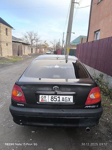 Toyota: Toyota Avensis: 2000 г., 1.8 л, Механика, Бензин, Лифтбек at lalafo.kg — 6 Toyota: Toyota Avensis: 2000 г., 1.8 л, Механика, Бензин, Лифтбек — 6