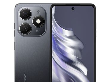 tap az telfonlar: Tecno Spark 20 Pro, 256 GB, rəng - Qara, Barmaq izi