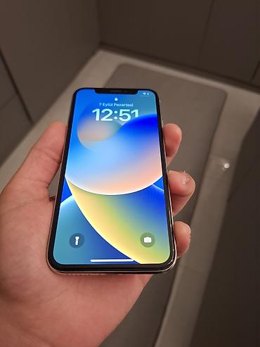 iphone x gəncə: IPhone X, Gümüşü — 3