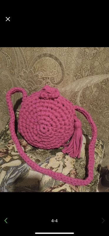 Çantalar: Səbət 15azn. Əl işi. Çanta 20azn. Əl işi. Uşaq çantası Koşelyok — 5