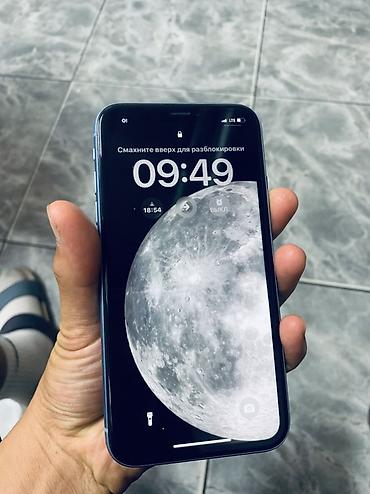 айфон телфон: IPhone Xr, Новый, 64 ГБ, Голубой, Защитное стекло, Чехол, 77 % — 2