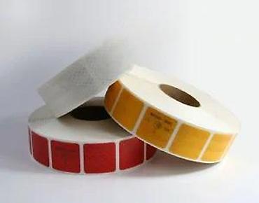 Auto delovi, gume i tjuning: Reflektujuca traka za ciradu - bela. Reflektujuce trake sa — 7