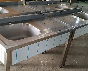 Peşəkar mətbəx üçün paslanmayan poladdan (inox) avadanlıqlar komplekti