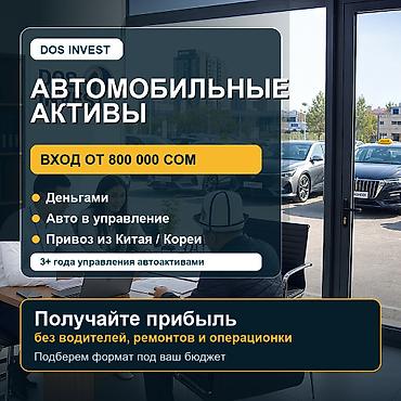 Готовый бизнес: Автомобильные активы от DOS INVEST Инвестиционные решения в авто: - — 1