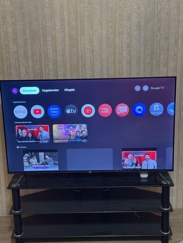 Televizorlar: İşlənmiş Televizor TCL Led 50" UHD (3840x2160), Ünvandan götürmə