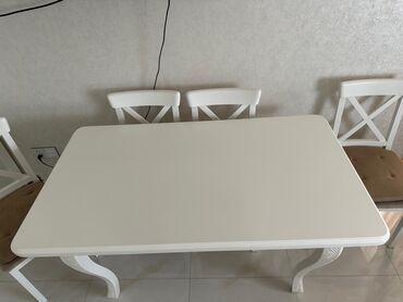 stol stul kirayesi: İşlənmiş, Dördbucaq masa, Azərbaycan