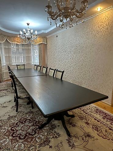 Столы для зала: Срочно продаём один большой шпонированный стол. Длина стола — 2,5 — 2