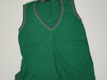 zielone bluzki z falbanką: Bluzka Damska, S, stan - Dobry