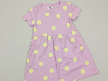 fioletowe sukienki: Sukienka, SinSay, 5-6 lat, 110-116 cm, stan - Dobry