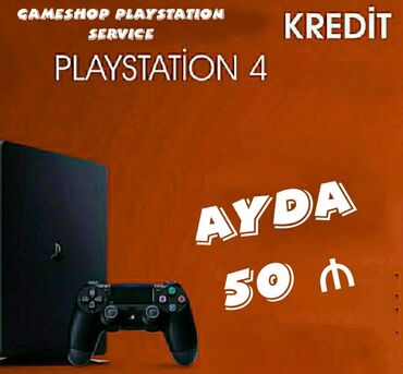 PS3 (Sony PlayStation 3): Playstation 4 Nagd ve kredit Cemi 10 deq erzinde onlayn senedlesme