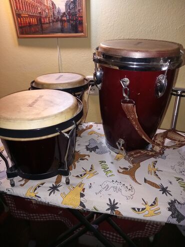 Барабаны: Бонго BRAHNER + конга BRAHNER - Комплект из пары бонго и одной конги — 11