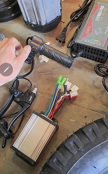 Аксессуары и запчасти для электротранспорта: Запчасти на Электромуравей Комплект запчастей и электрооборудования — 3