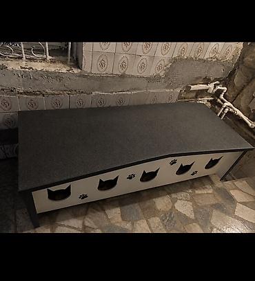Çox bölməli pişik evi/bench - Material: gücləndirilmiş ağac/MDFlam lalafo.az -da Çox bölməli pişik evi/bench - Material: gücləndirilmiş ağac/MDFlam