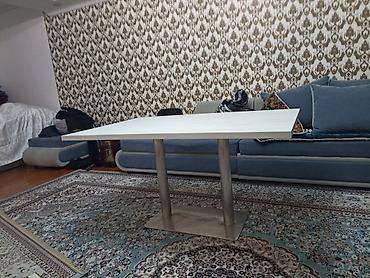 раздвижные столы для кухни: Стол трансформер Для зала, Длина, см: 1,5 см, цвет - Белый — 2