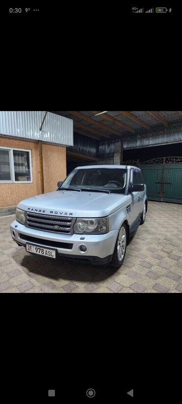 бу чехол на авто: Land Rover Range Rover Sport: 2005 г., 5 л, Автомат, Бензин, Жол тандабас