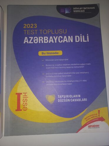 Testlər: Azərbaycan dili Testlər 11-ci sinif, DİM, 2-ci hissə, 2023 il