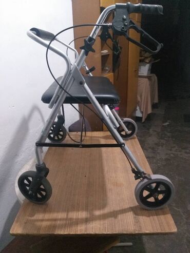Hodalice, štake, štapovi za hodanje, kolica za hodanje: Nemacka XXXL invalidska hodalica-setalica, rolator sa 4 tocka, u — 4