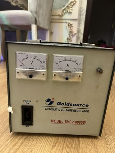 Quru inşaat materialları: Goldsource markalı SVC-10000W model avtomatik gərginlik