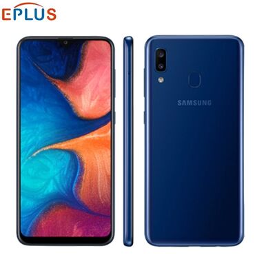 samsung а80: Samsung Galaxy A20, Колдонулган, 32 ГБ, түсү - Боз, 2 SIM
