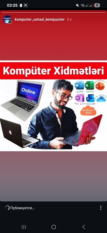 Noutbuklar, kompüterlər: Komputer formati ✅️ Diaqnostika pulsuz ✅️ Xidmət evinizdə və ya
