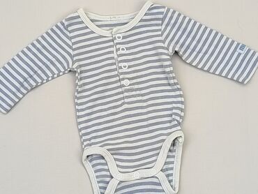 body czarne z długim rękawem: Body, H&M, 0-3 months, 
condition - Very good