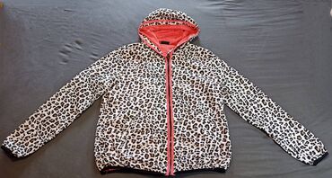 Jakne za prelazni period: Ženska lagana atraktivna jakna duks sa leopard printom i kapuljačom - — 6