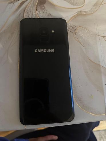 samsung 2018: Samsung Galaxy A8 2018, 32 GB, rəng - Qara, Barmaq izi — 4