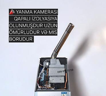 ptiminutka: NURGAZ 35 lt turbofanlı qazla işləyən axın tipli su qızdırıcısı — 7