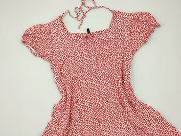 czerwona sukienki na wesele koronką: Dress, XL (EU 42), condition - Very good