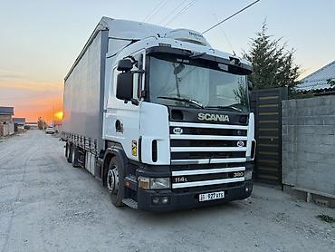 outback wilderness: Scania 114L 380, тентованный бортовой фургон - Модель: Scania 114L - — 2