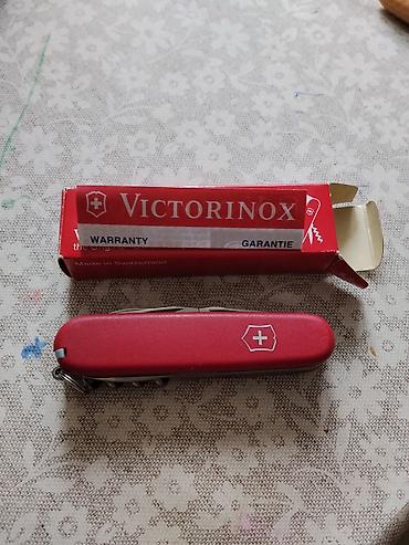 Мультитулы: Карманный швейцарский нож Victorinox (классический красный корпус) — 1