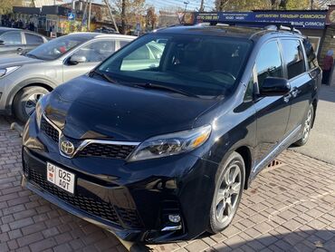 краска машина: Toyota Sienna: 2019 г., 3.5 л, Автомат, Бензин, Вэн/Минивэн