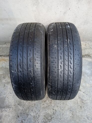 Шины: Шины 215 / 55 / R 17, Лето, Б/у, Пара, Легковые, Япония, Bridgestone